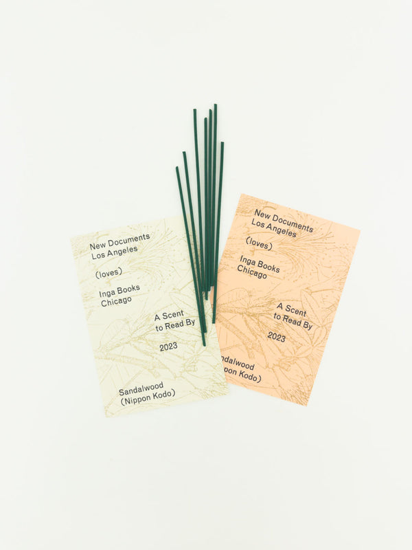 Incense, in collaboration with New Documents