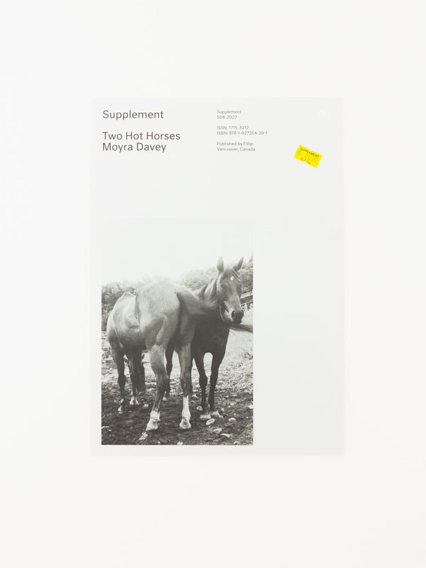 Supplement 6 — Moyra Davey: Two Hot Horses