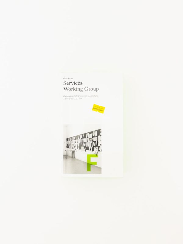 Folio F: Services Working Group