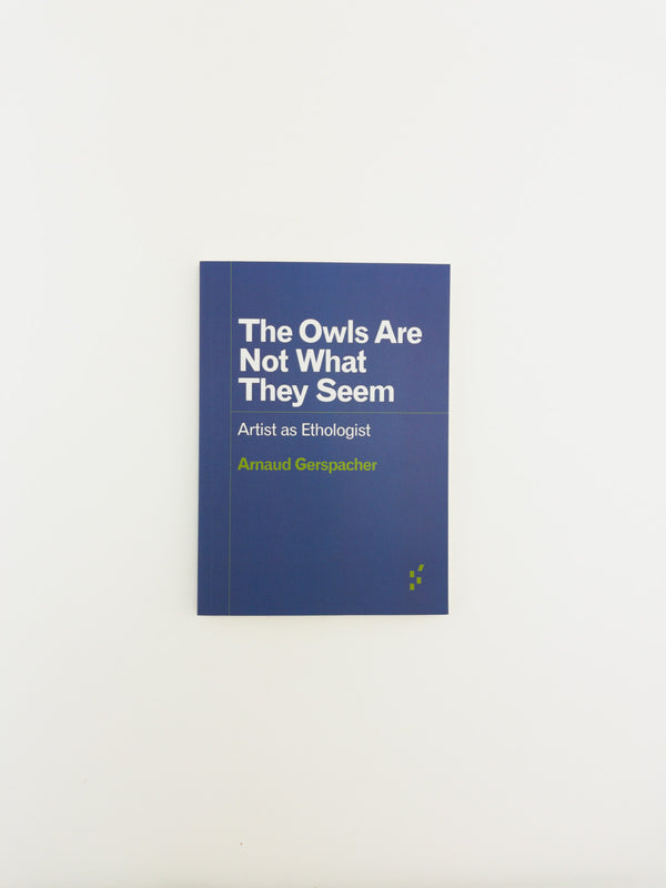The Owls Are Not What They Seem: Artist as Ethologist