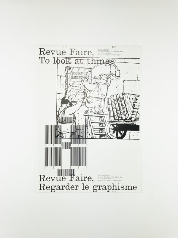 Revue Faire no.08: A residency: Coline Sunier and Charles Mazé at Villa Medici.