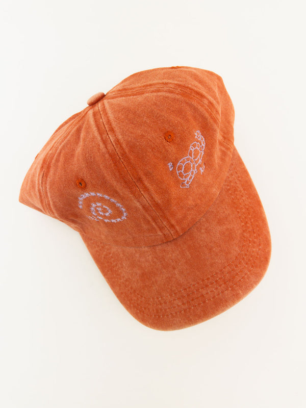 Inga(nt 🐜) Books Hat(erpillar 🐛) - Medium Wash Orange