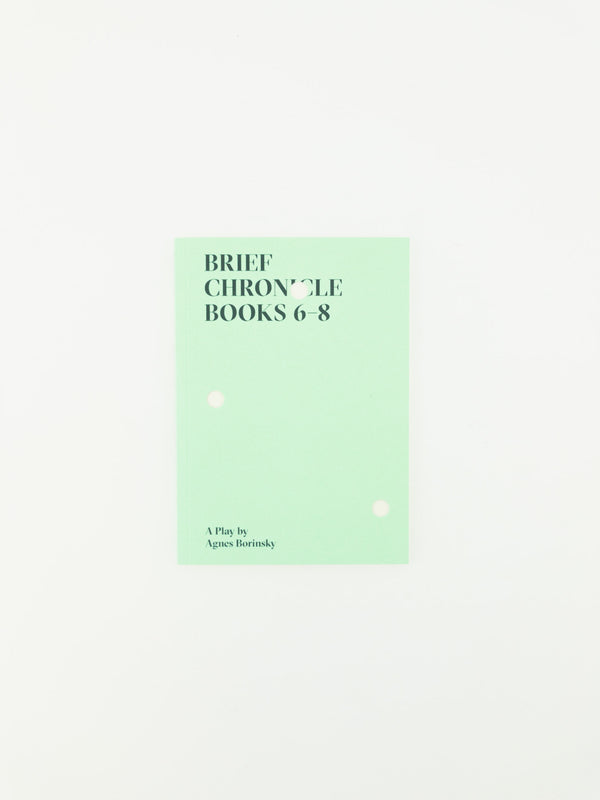 Brief Chronicle Books 6-8 by Agnes Borinsky