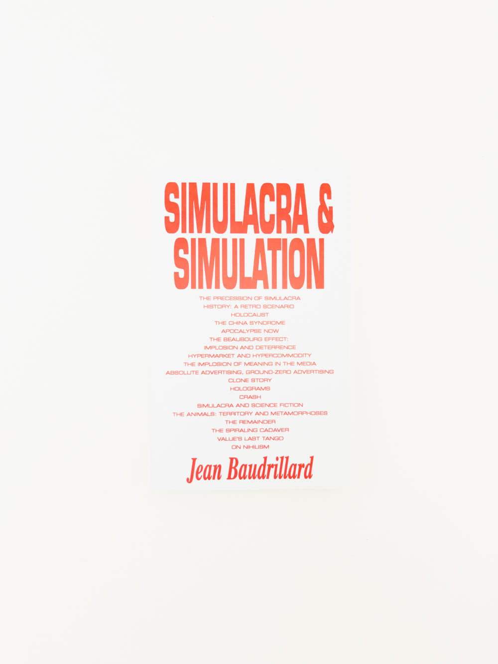Simulacra Simulation Examples Inga – SIMULACRA & SIMULATION (2nd Ed.)