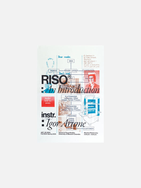 Intro to RISO: A Syllabus by Igor Arume