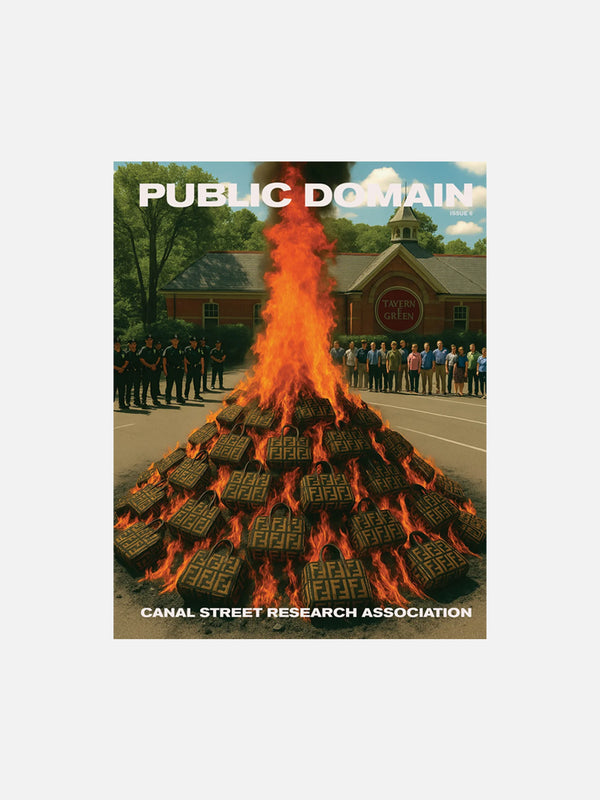 Public Domain #6 | Canal Street Research Association: Crush