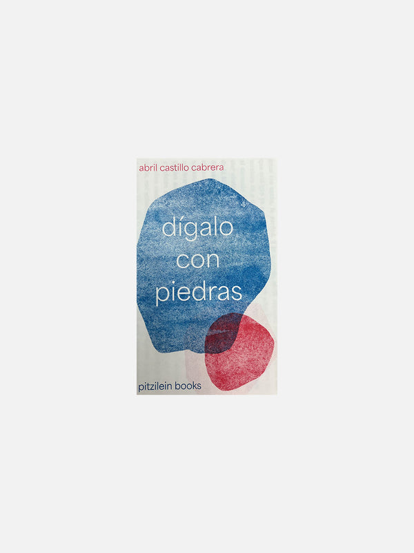 dígalo con piedras / if stones could speak - abril castillo cabrera