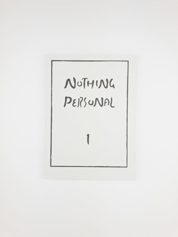 Nothing Personal: Issue 1