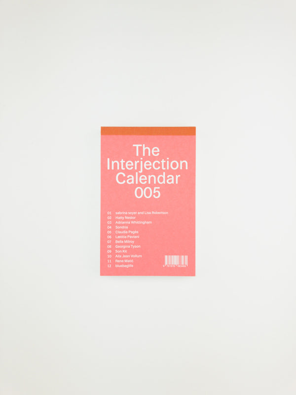 The Interjection Calendar 005