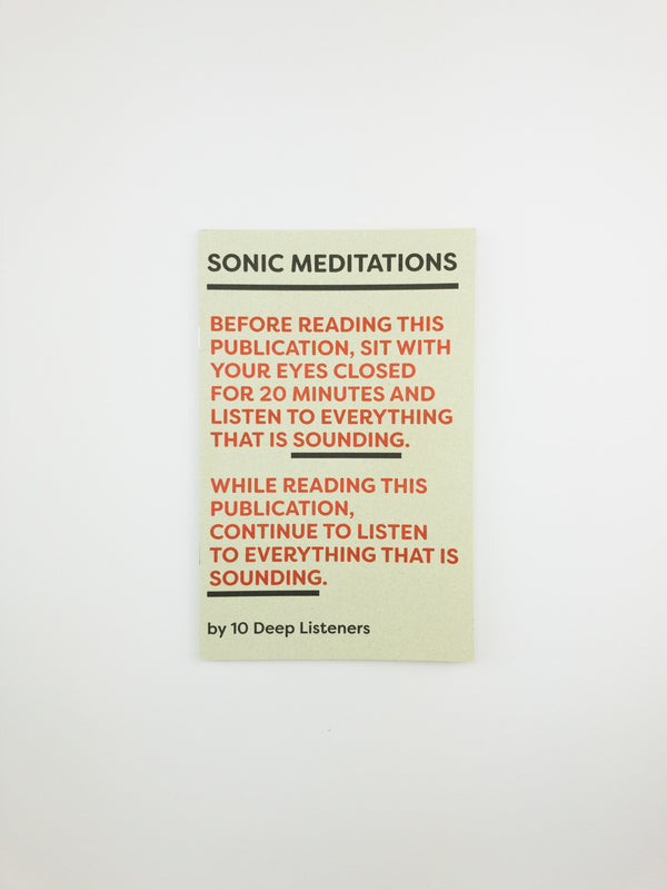 Sonic Meditations