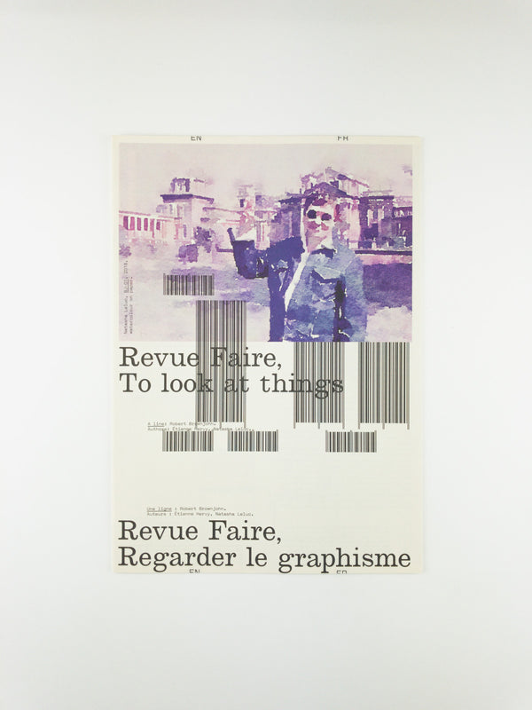 Revue Faire no.10: A line : Robert Brownjohn.