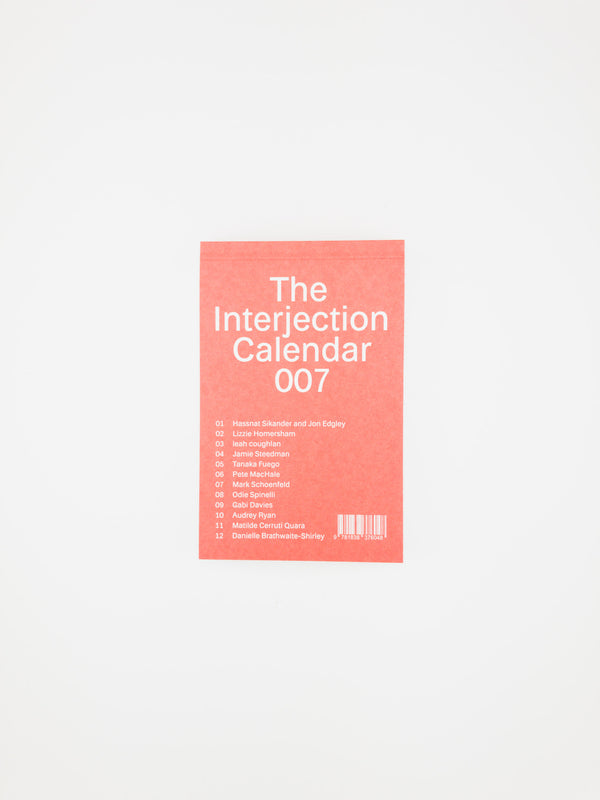 The Interjection Calendar 007